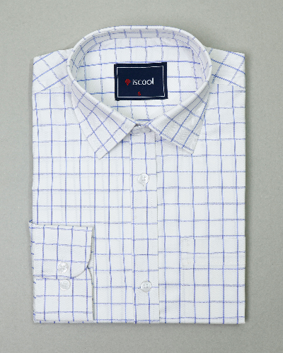 Luxury Cotton Check Shirt